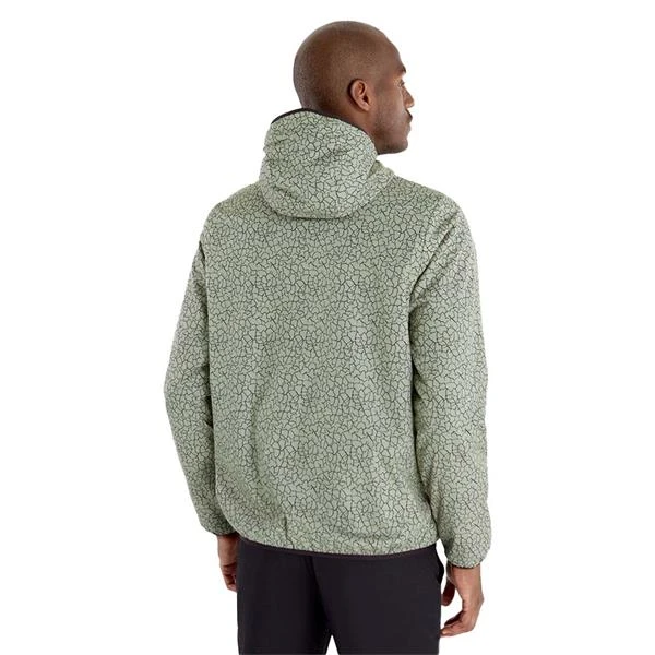 Gents Nantucket Print Windbreaker Camo Green - Image 4