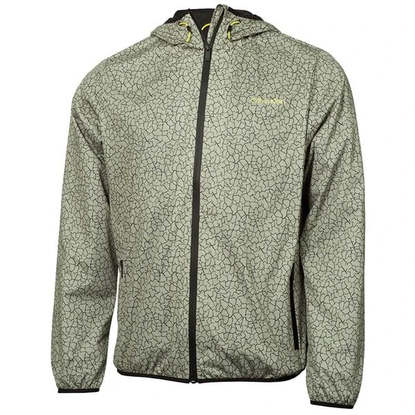 Gents Nantucket Print Windbreaker Camo Green
