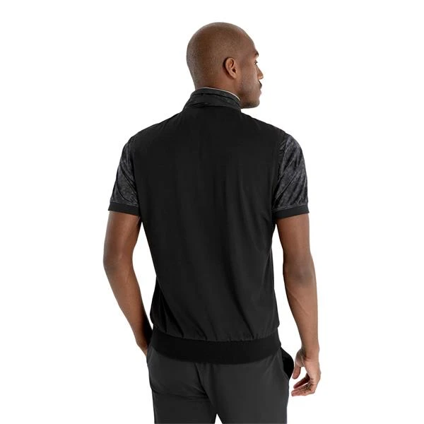 Gents Malden Hybrid Gilet Black - Image 4
