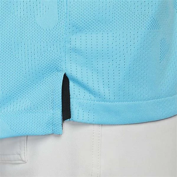 Nike Gents Dri-FIT Tour Jacquard Polo Shirt Baltic Blue Black (416) - Image 5