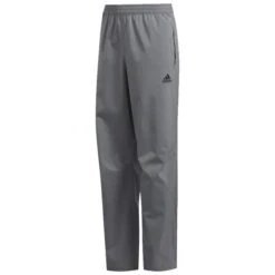 ADIDAS Junior - Boys Provisional Rain Trousers Grey Three