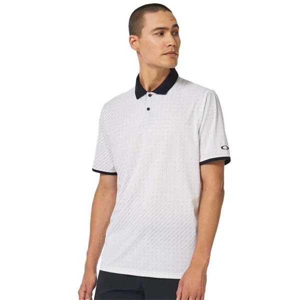 Oakley Gents Contender Ellipse Polo White
