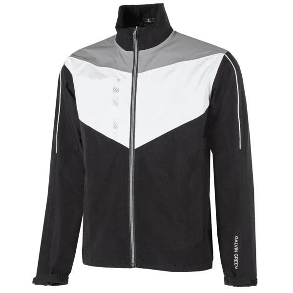 Galvin Green Gents Armstrong GORE-TEX Paclite Jacket Black - White - Sharkskin