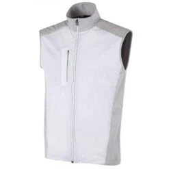 Galvin Green Gents Lion Bodywarmer White - Cool Grey