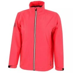 Galvin Green Junior River Waterproof GORE-TEX Paclite Jacket Raspberry - Black