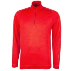 Galvin Green Gents Dixon 1/4 Zip Insula Lite Red