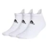 ADIDAS Gents Ankle 3-Pack Socks White