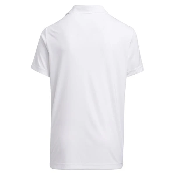 ADIDAS Junior - Boys Digital Camouflage Polo Shirt White - Image 2