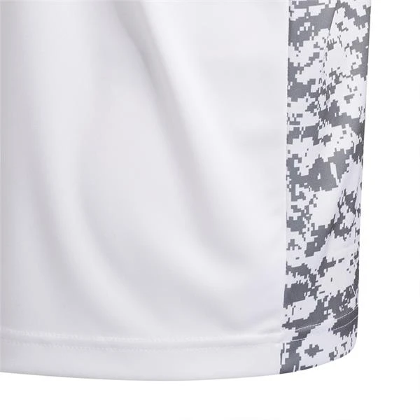ADIDAS Junior - Boys Digital Camouflage Polo Shirt White - Image 5