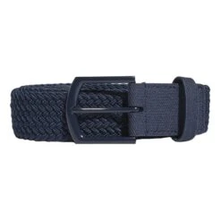 ADIDAS Gents Braided Stretch Belt Crew Navy