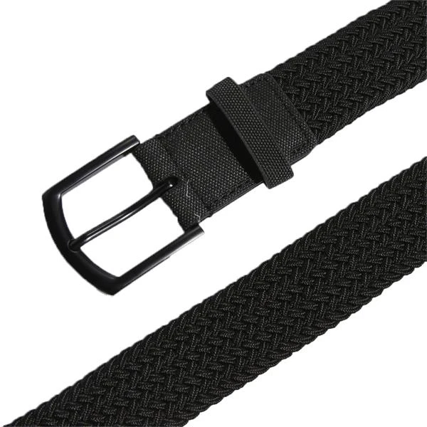 ADIDAS Gents Braided Stretch Belt Black - Image 2