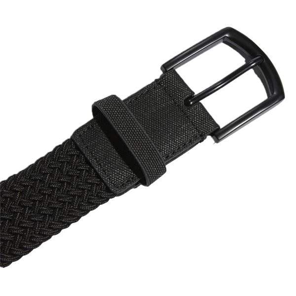 ADIDAS Gents Braided Stretch Belt Black - Image 3