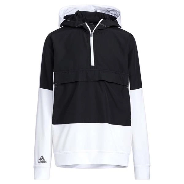 ADIDAS Junior - Boys Anorak Pullover Black