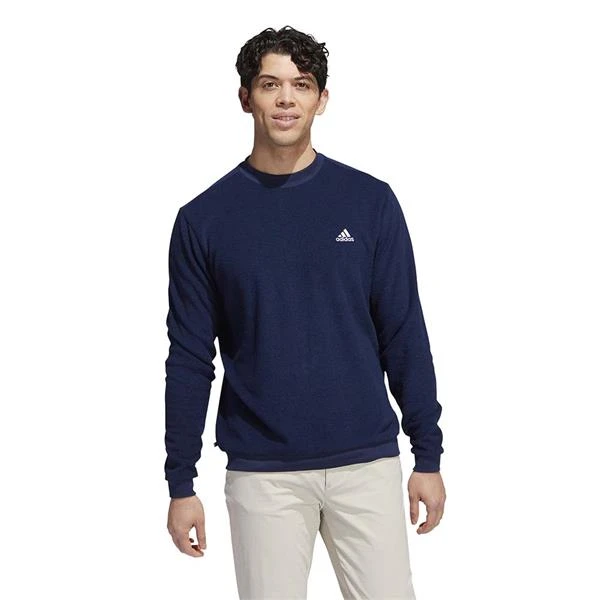 ADIDAS Gents Core Crew Sweatshirt Collegiate Navy - Image 2