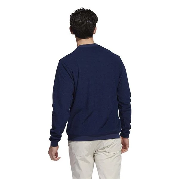 ADIDAS Gents Core Crew Sweatshirt Collegiate Navy - Image 3