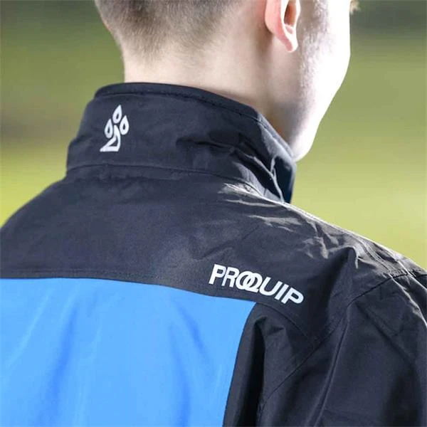 Junior AquaStorm PX1 Rain Jacket Blue - Black - Image 4