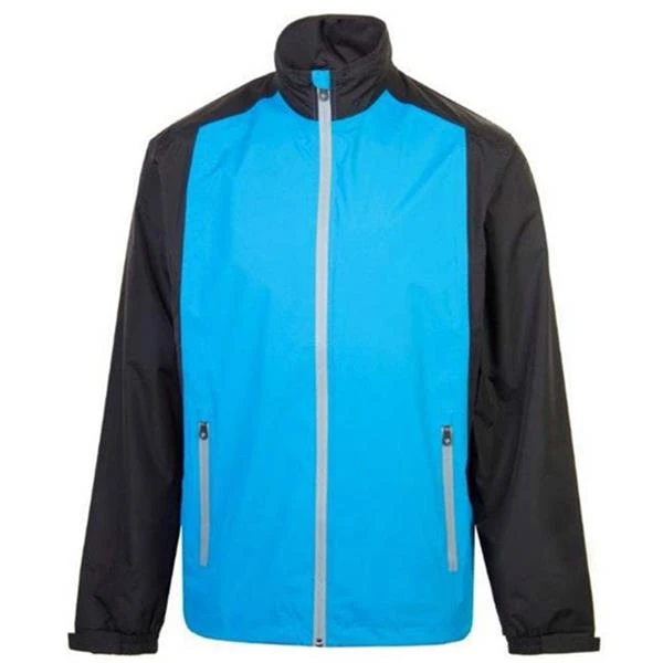 Junior AquaStorm PX1 Rain Jacket Blue - Black