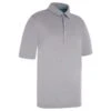 Gents Pro Tech Pin Dot Polo Shirt Steel Grey
