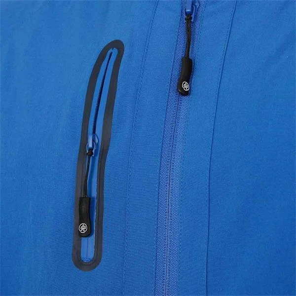 Gents Pro Tech Long Sleeve Winter Tech Waterproof Wind Jacket Royal - Navy - Image 3