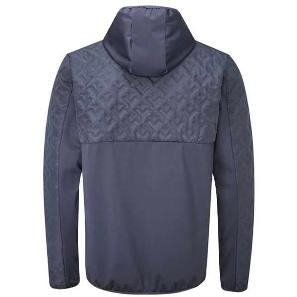 Gents Evolution-Tech Hooded Padded Jacket French Navy - Image 2