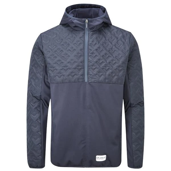 Gents Evolution-Tech Hooded Padded Jacket French Navy