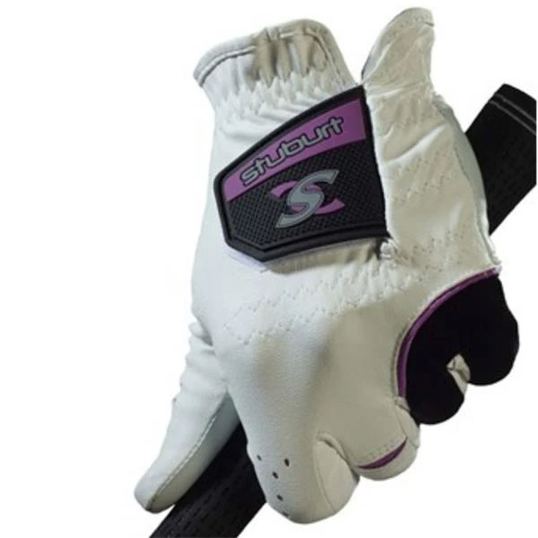 Urban All-Weather Ladies Left Hand Golf Glove White - Black - Image 2