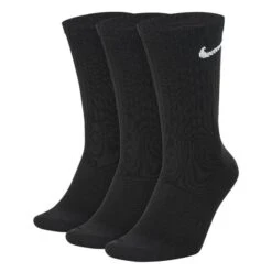 Nike Lightweight 3-Pack Crew Gents Socks Black - White (010)