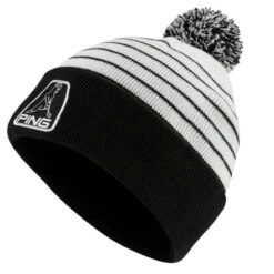 Mr Ping Bobble Hat WH/BLK