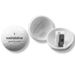 Golf Ball Pencil Sharpener White