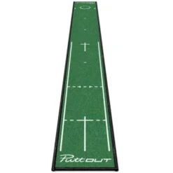 Slim Putting Mat Green