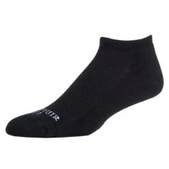 Gents Dryburgh No Show Socks (2 Pair) 6-11 Black