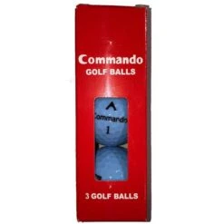 Commando Golf Balls (3 Balls) Blue
