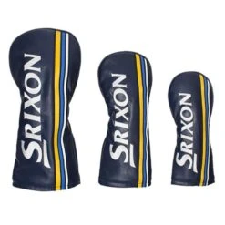 Srixon Headcover Set Open Blue Tartan - White