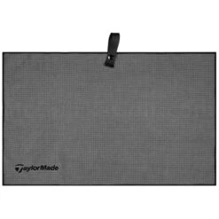 TaylorMade Microfibre Cart Towel 15"x24" Grey