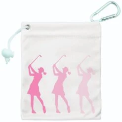 Ladies Tee & Accessory Bag Pink