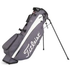 Titleist Players 4 Stand Bag Graphite White