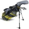 Junior 42" 4 Club Stand Set Right Hand Grey Yellow