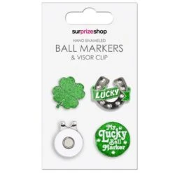 Ball Marker & Visor Clip Green