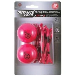Spectra Distance 2 Ball/Tee Pack PACK Red