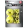 Spectra Distance 2 Ball/Tee Pack PACK Yellow