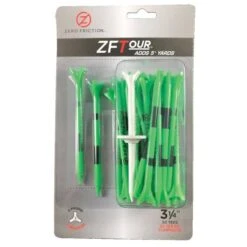 3 Prong Tour Tee 3 1/4" 30 Pack Citrus Green